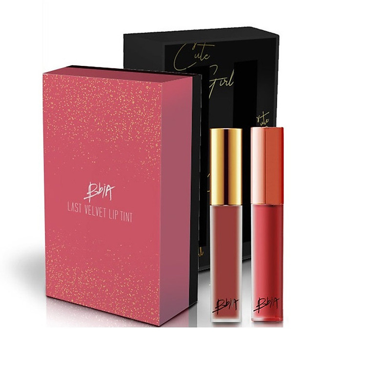 Set 2 Cây Son Kem Lì Bbia Last Velvet Lip Tint - Cute Girl (2 Cây X 5g) Limited Edition