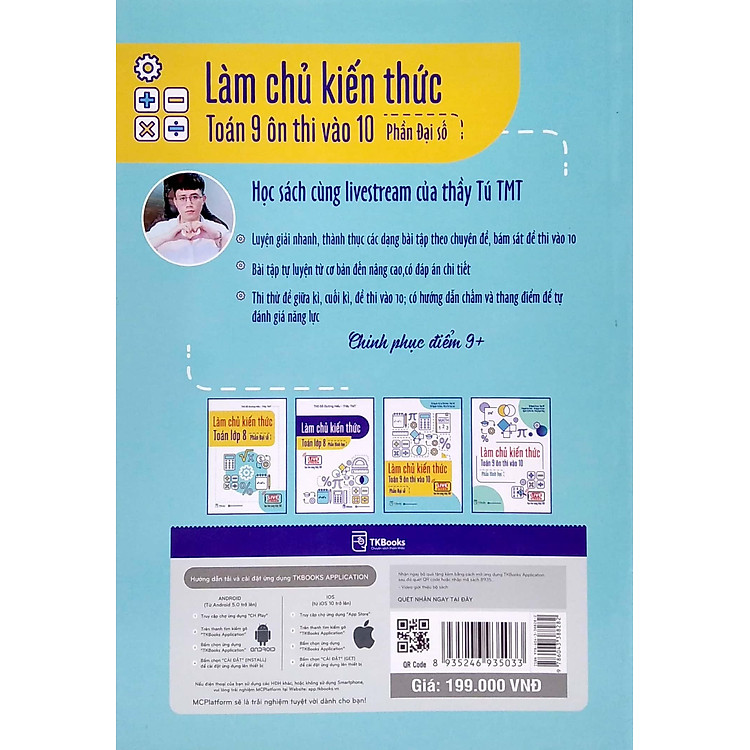 Làm Chủ Kiến Thức Toán 9 Ôn Thi Vào 10 - Phần Đại Số - Ảnh 4