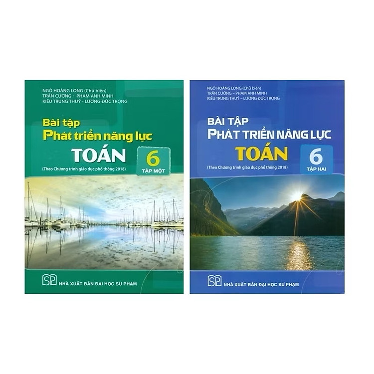 ￼Sách - (Combo 2 tập) Bài Tập Phát Triển Năng Lực Toán 6