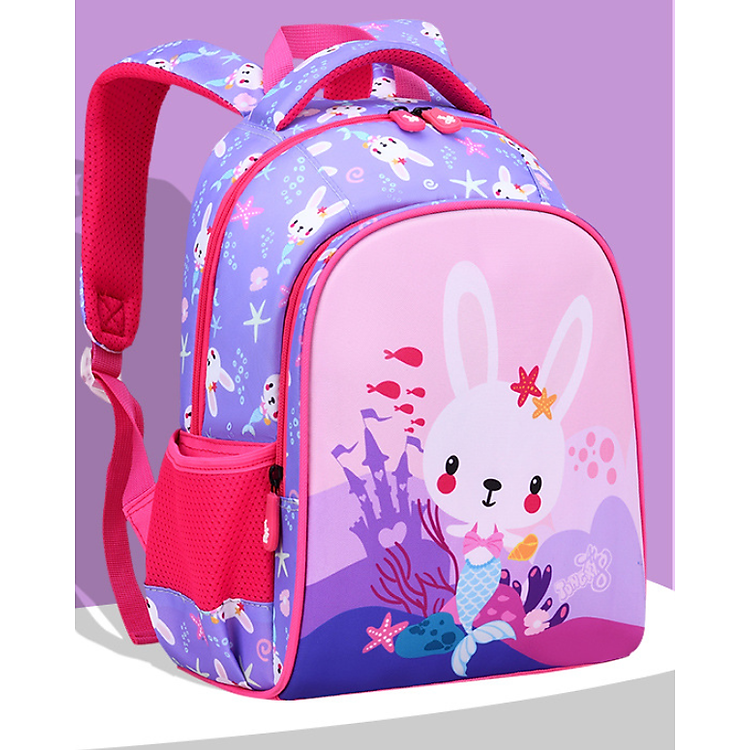 Balo Trẻ Em Đi Học Tiểu Học Chống Gù Chống Nước Siêu Nhẹ Cho Bé Trai Bé Gái