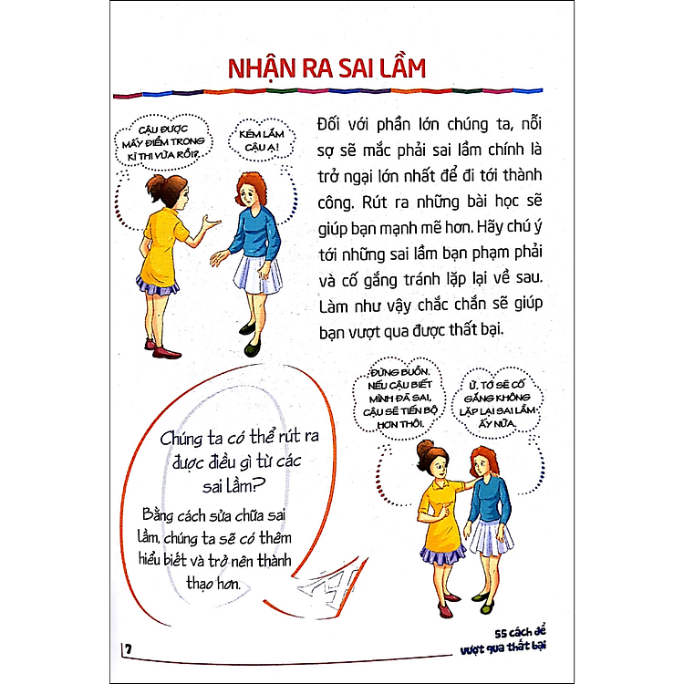 Tủ Sách Kỹ Năng Sống Dành Cho Học Sinh - 55 Cách Để Vượt Qua Thất Bại - Ảnh 3