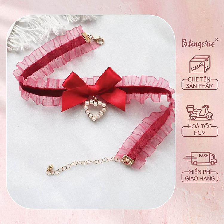 Vòng Cổ Ren Đáng Yêu - B.Lingerie