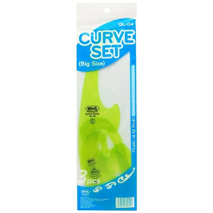 Bộ Thước Parabol Lớn WinQ QL-04 (3 chiếc)