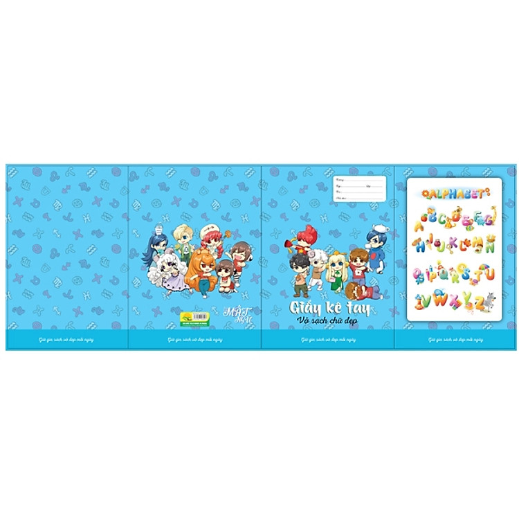 Bộ 3 Giấy Kê Tay Sách - Lớp Học Mật Ngữ - Mẫu 1