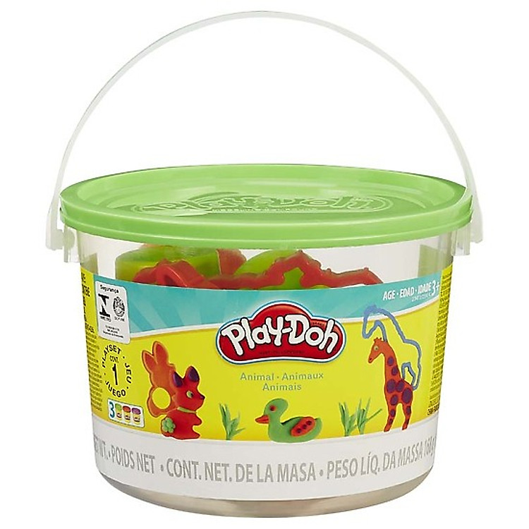 Đồ chơi xô đất nặn mini vui học Play-Doh