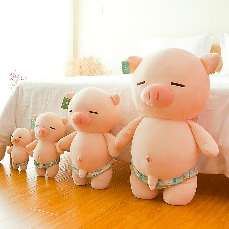 Mua Gấu bông heo mặc quần chip dễ thương Chính hãng Ưu đãi - Hình ảnh 3