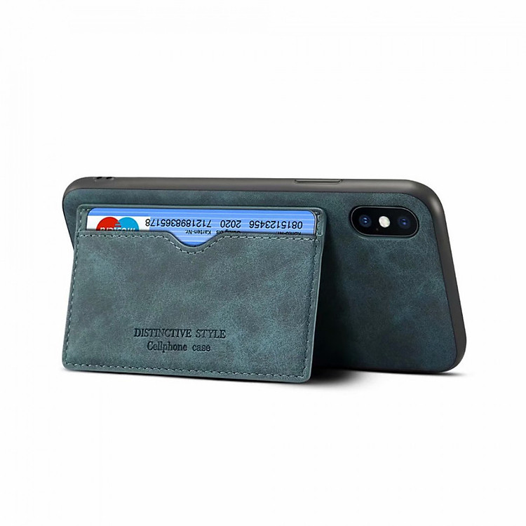 Ốp Lưng Da Có Ngăn Đựng Thẻ Cho Iphone