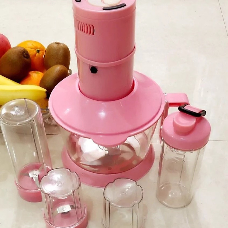 Máy xay ép đa năng 3 cối Pink House 450W