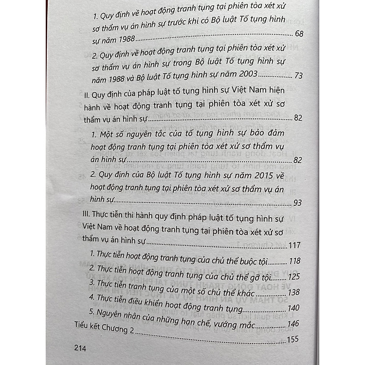 Hoạt Động Tranh Tụng Tại Phiên Tòa Xét Xử Sơ Thẩm Vụ Án Hình Sự - Ảnh 3