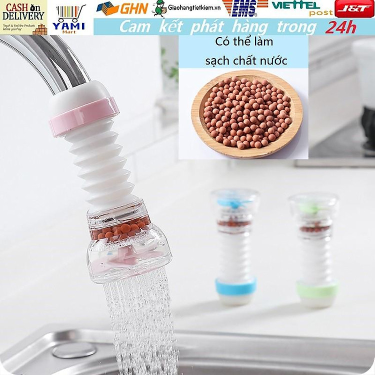 Thiết bị đầu vòi lọc nước sạch cho gia đình