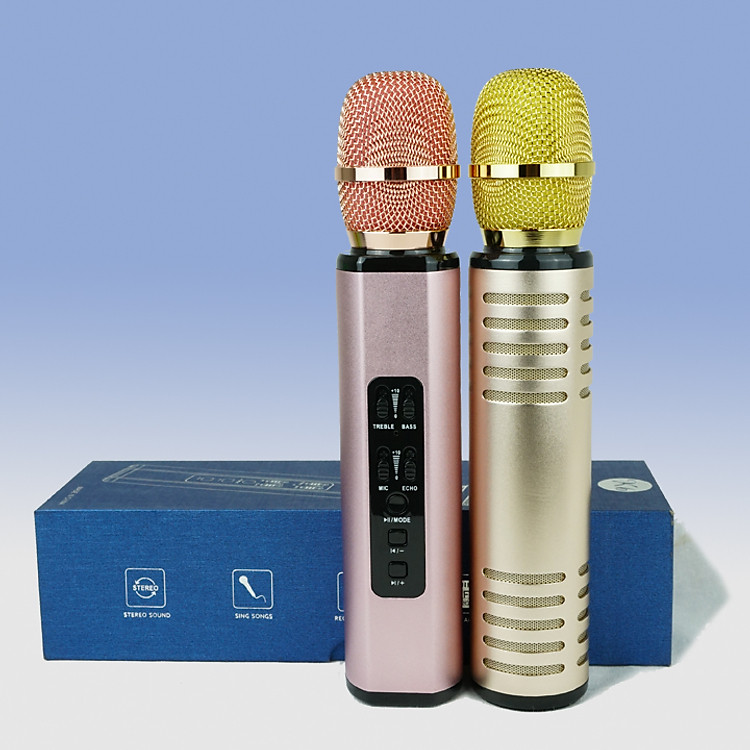 Micro karaoke bluetooth cao cấp âm thanh chuẩn BM06 - PF14