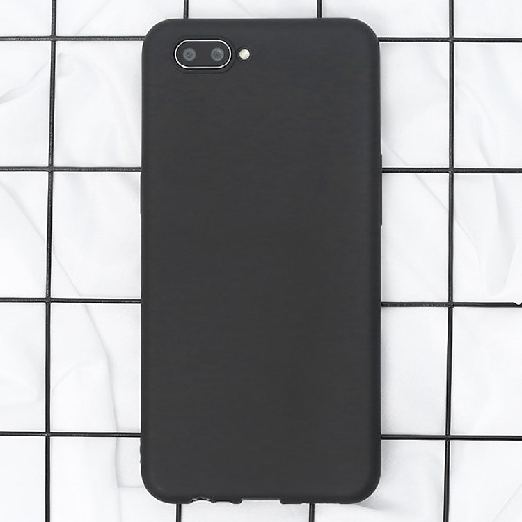 Ốp lưng dẻo mỏng dành cho OPPO A3s - Dẻo đen