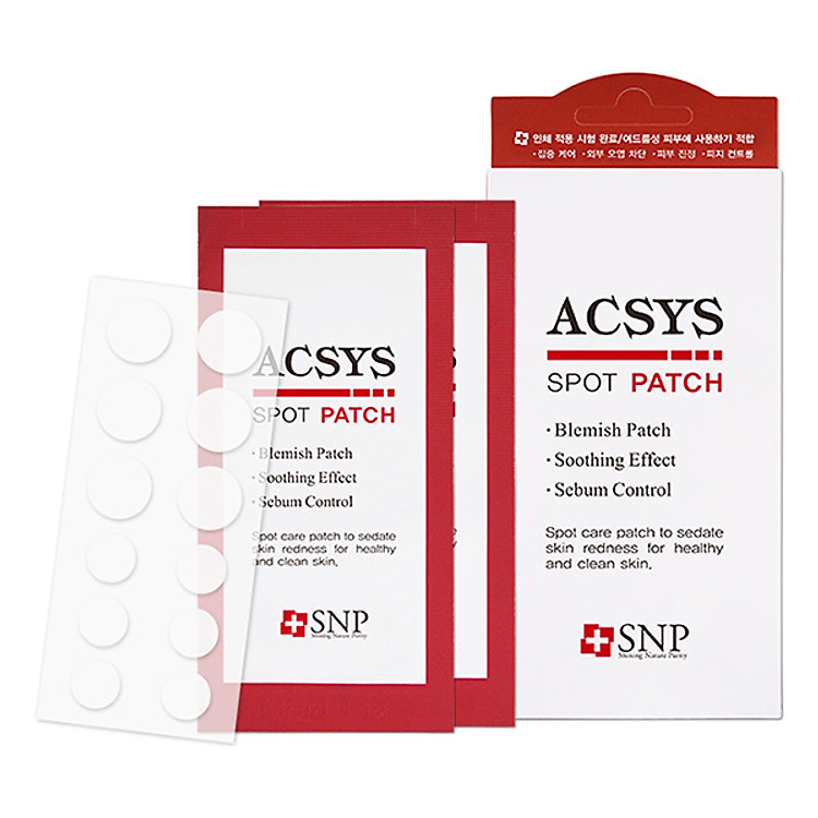 Miếng Dán Mụn SNP Acsys Spot Patch (72 miếng)