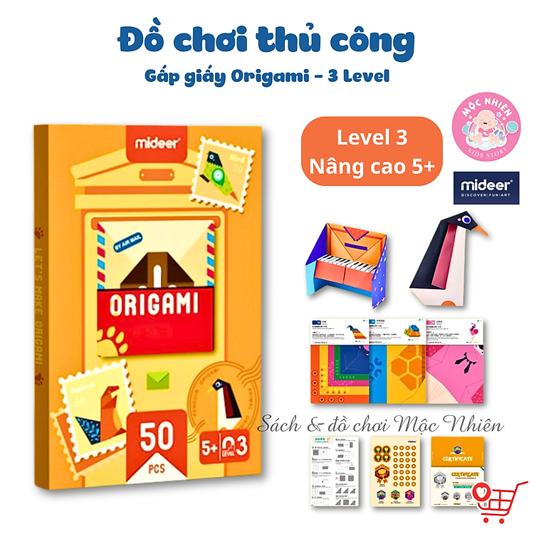 Mua tại MyKingdom: Đồ Chơi Gấp Giấy Origami Mideer - Cho Bé - Ngập tràn khuyến mãi
