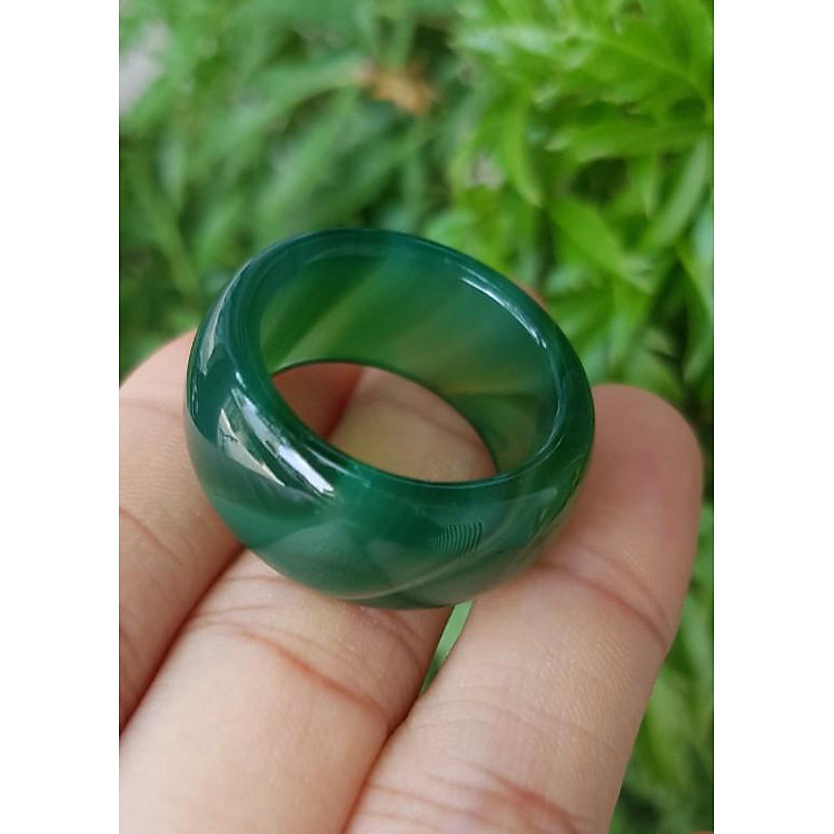 Nhẫn mã não đủ màu, size 20mm