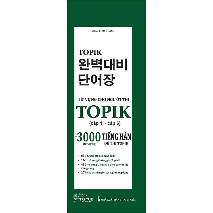 Sách Từ Vựng Cho Người Thi TOPIK