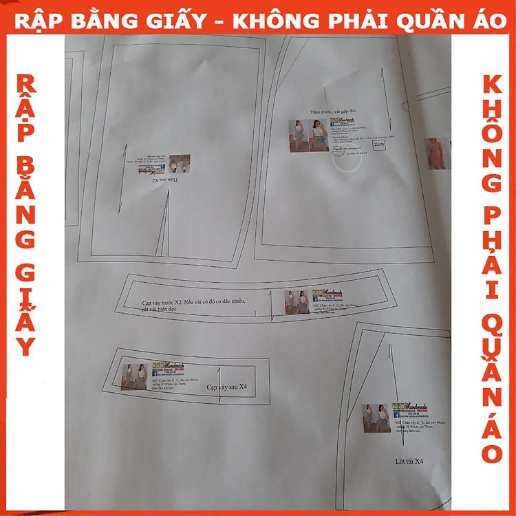 Rập giấy A0 mã 1129 (42-52kg) - Ảnh 3