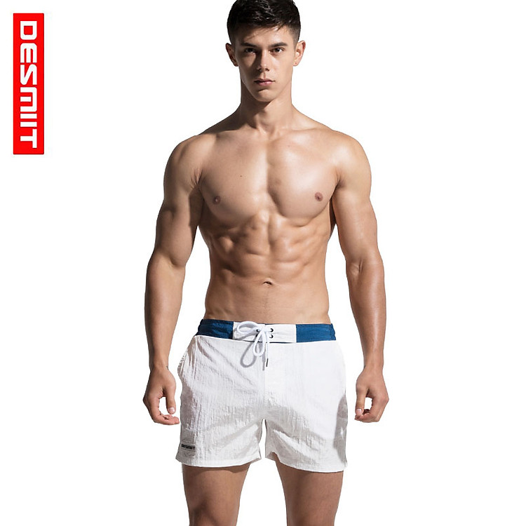 Quần Short Nam Thể Thao Thời Trang DESMIIT S726 - Thiết Kế Quần Short Và Quần Lót 2 Trong 1, Đai Quần Độc Đáo Trẻ Trung, Chất Liệu Thoáng Mát, Nhanh Khô, Thoải Mái Khi Vận Động