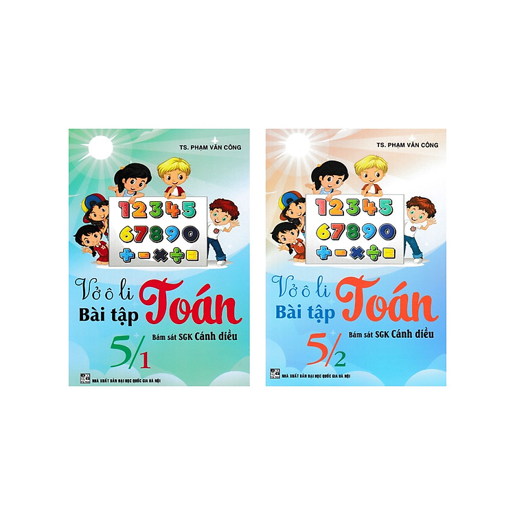 Vở Ô Li Bài Tập Toán 5 (Bám Sát SGK Cánh Diều) (HA)