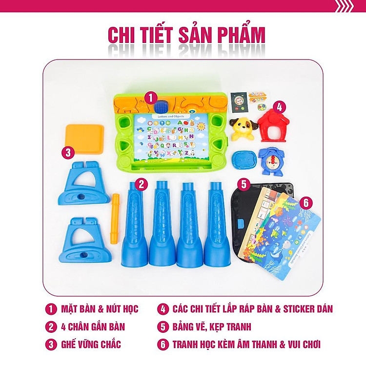Mua Bàn ghế học tập và vui chơi Winfun Chính hãng Ưu đãi - Hình ảnh 5