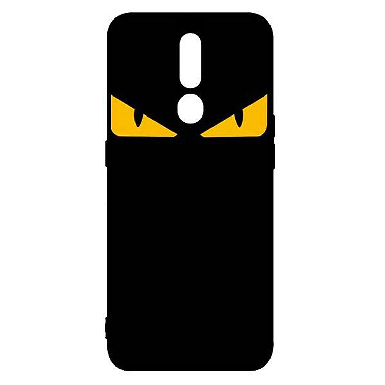 Ốp lưng dành cho điện thoại Oppo F11 Pro Cặp Mắt Vàng - Hàng Chính Hãng