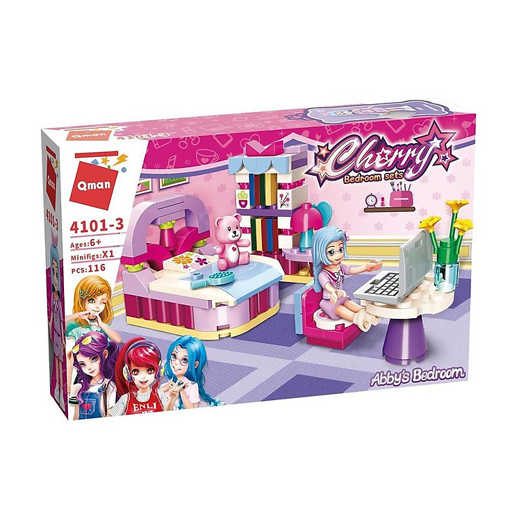 Đồ Chơi Xếp Hình Qman 4101 8 Trong 1 Chính hãng Giá tốt - Hình ảnh 4