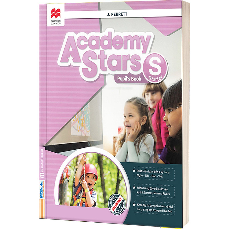 Academy Stars Pupil’s Book + Workbook - Sách học tiếng Anh cho trẻ chuẩn Cambridge