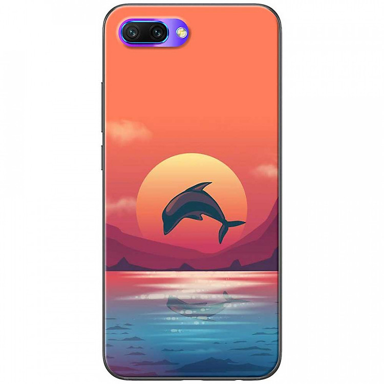 Ốp lưng dành cho Honor 10 mẫu Cá heo