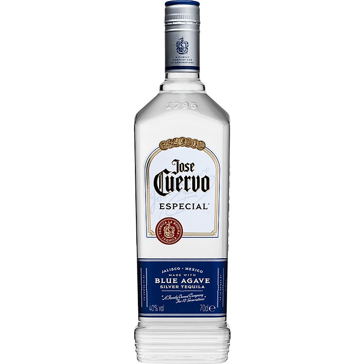 Rượu tequila Jose Cuervo Especiale Silver 750ml 40% không hộp