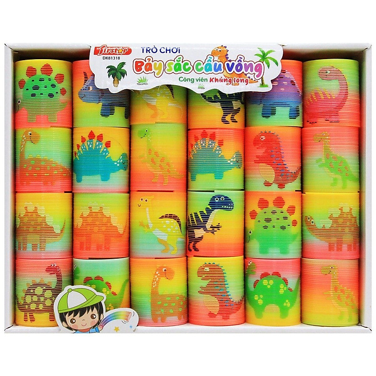 Đồ Chơi DUKA: Lò Xo Bảy Sắc DK81318 Chính hãng Ưu đãi - Hình ảnh 3