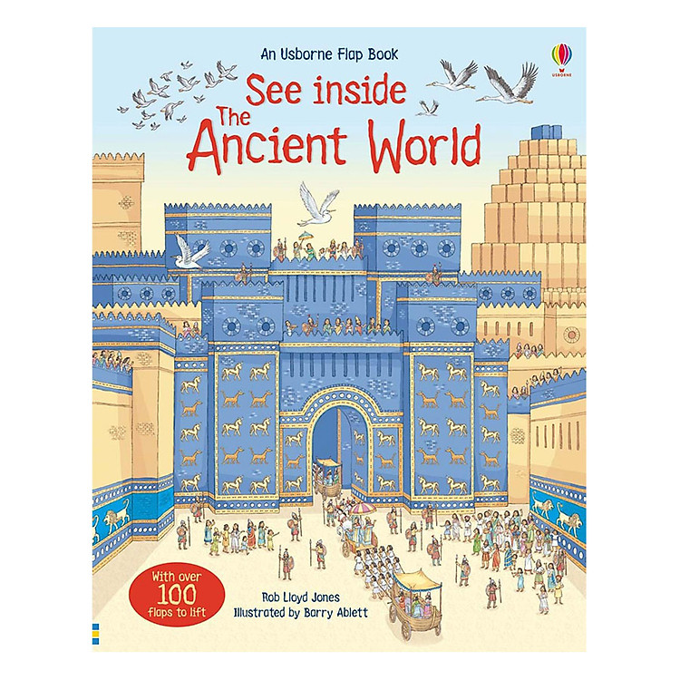 Sách Usborne See Inside The Ancient World
