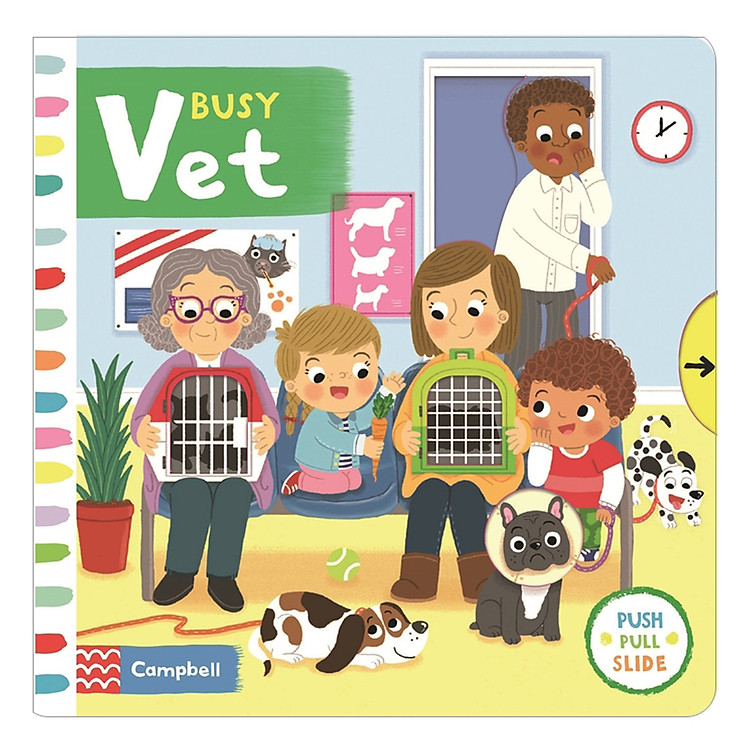 Sách Cambell Fush Full Slide Series: Busy Vet