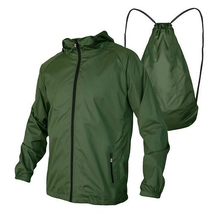 áo khoác dù có nón