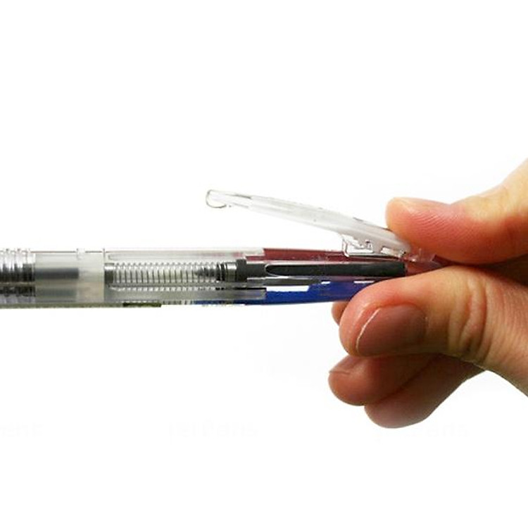 Bút Bi Zebra Clip-On Slim 3 Ngòi 3 Màu 0.7mm - Ảnh 3