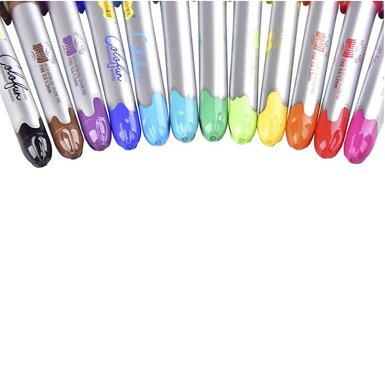 Hộp Bút Lông Dầu Colokit PM-C01 (12 màu) - Ảnh 7