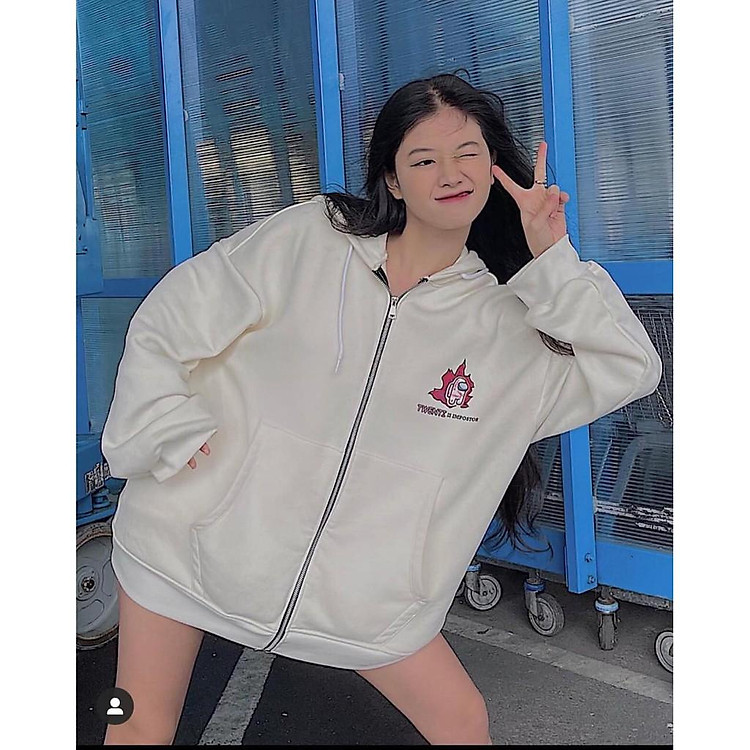 Khoác Nỉ Twenti, Hoodie Dây Kéo