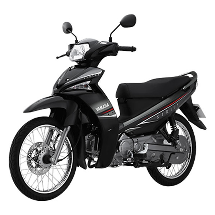 Xe Máy Yamaha Sirius Fi Phanh Đĩa - Đen + Tặng Combo 4 Quà Tặng