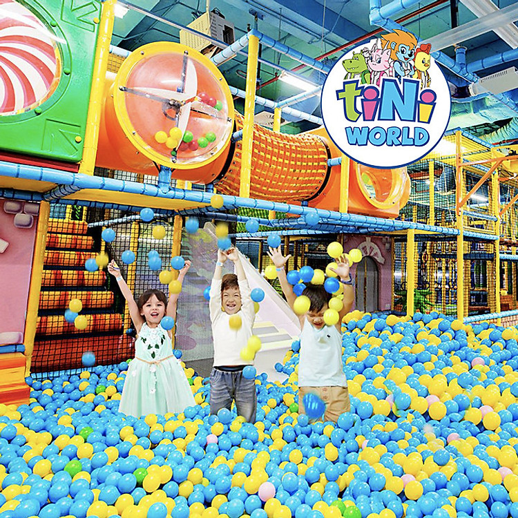 tiNiWorld Combo Vé Vào Cổng Dành Cho 01 Trẻ Em + 01 Người Lớn Áp Dụng Cả Lễ Tết Trên Toàn Quốc - Không Phụ Thu