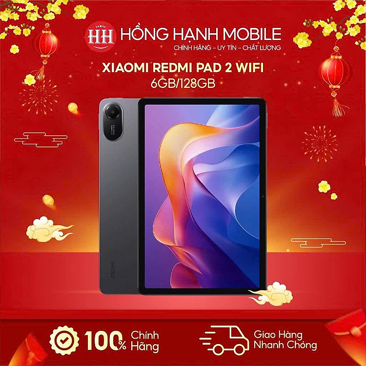 Máy Tính Bảng Xiaomi Redmi Pad 2 Wifi 6GB/128GB - Hàng Chính Hãng