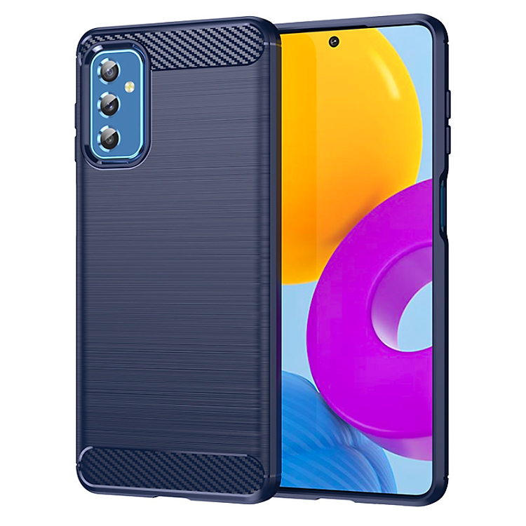 Ốp lưng chống sốc Vân Sợi Carbon cho Samsung Galaxy M52 - Hàng nhập khẩu