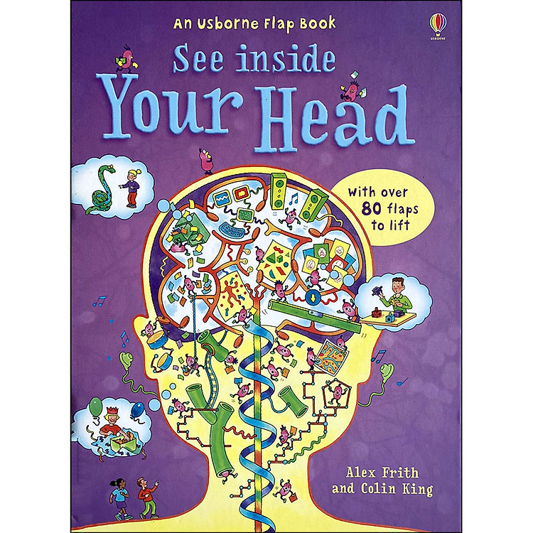 Sách Usborne See Inside Your Head