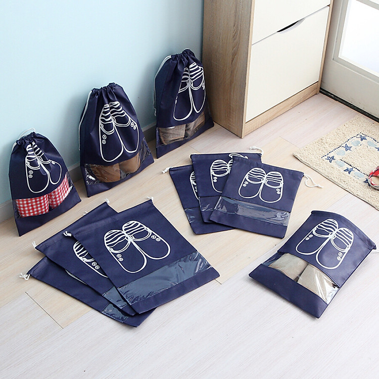 Túi Đựng Giày Vải Không Dệt Ou Runzhe (5 Túi Lớn 5 Túi Nhỏ)