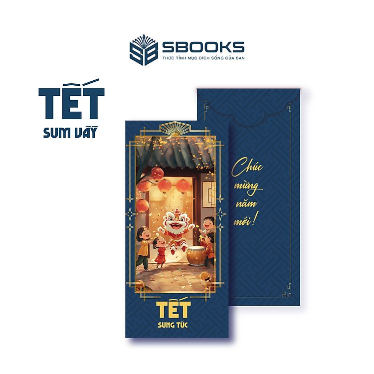 Bộ Bao Lì Xì Họa Tiết Hình Lân 2025 (5 cái) - Ảnh 4