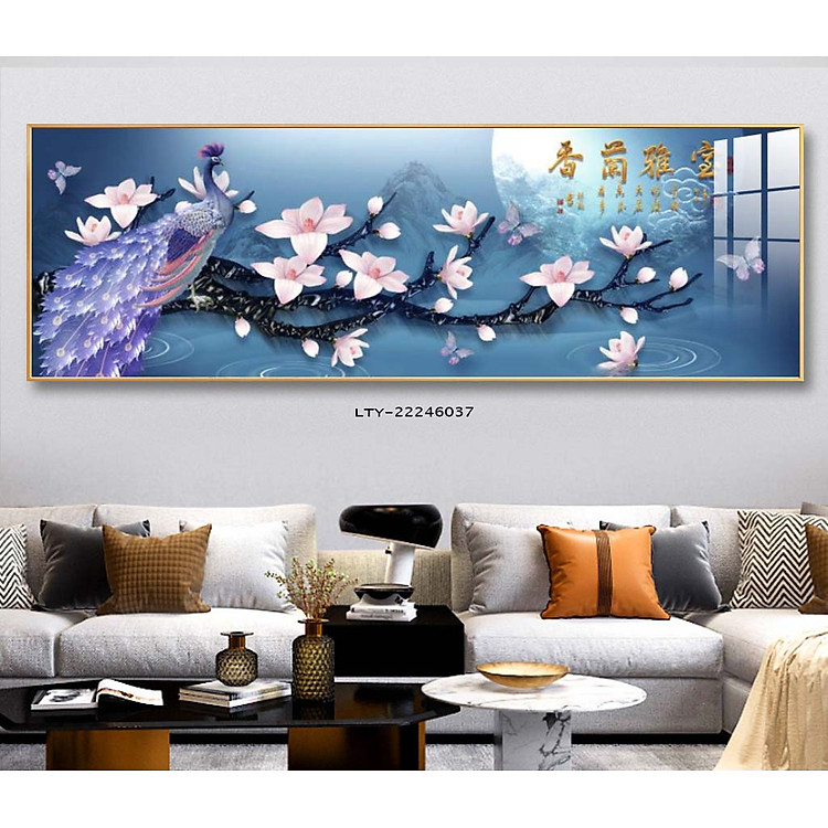 Tranh Đứng Tráng Gương-Tranh Treo Tường Phong Thủy