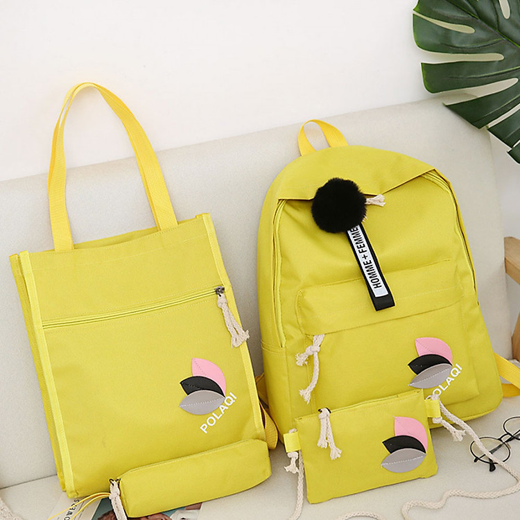 Bộ Túi Đeo Vai Đi Học (4 Cái/ Bộ)