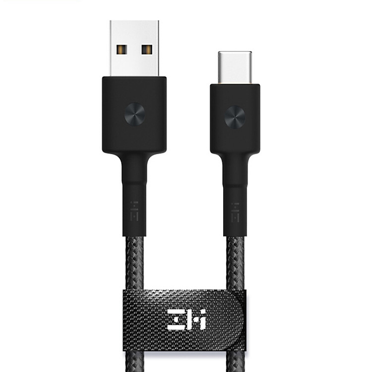 Dây Cáp Sạc Truyền Dữ Liệu ZMI Purple Rice AL431 Type-C, Dạng Bện - 2m - Dành Cho LeTV 1s / Millet 4c / Millet 5 / Meizu Pro5 Accessories / Apple Macbook