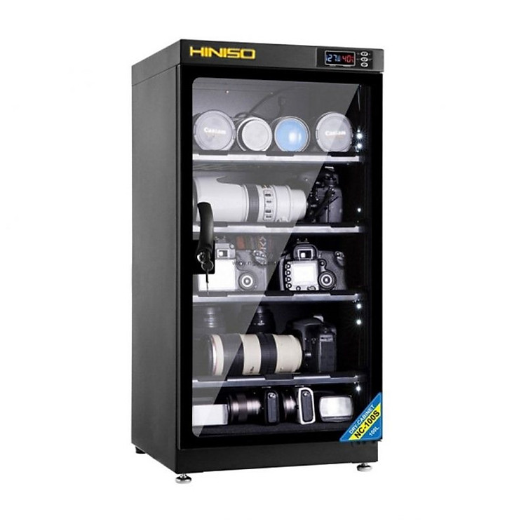 TỦ CHỐNG ẨM HINISO AD-100S (100 LÍT) hàng nhập khẩu