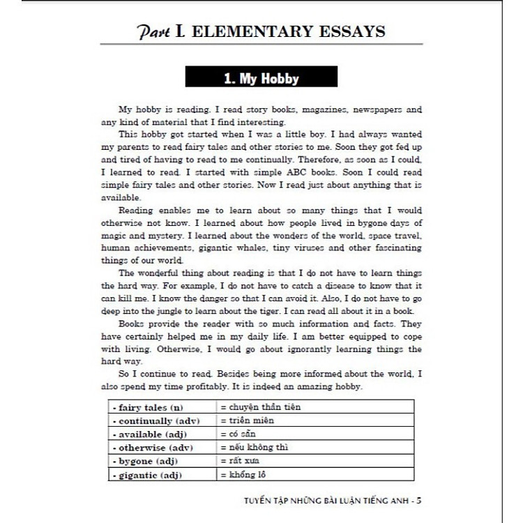 Tuyển Tập Những Bài Luận Tiếng Anh - Ảnh 7