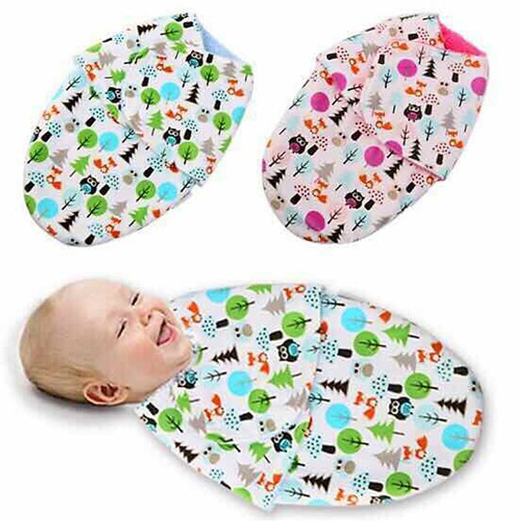 chăn ủ sơ sinh lông cừu cho bé