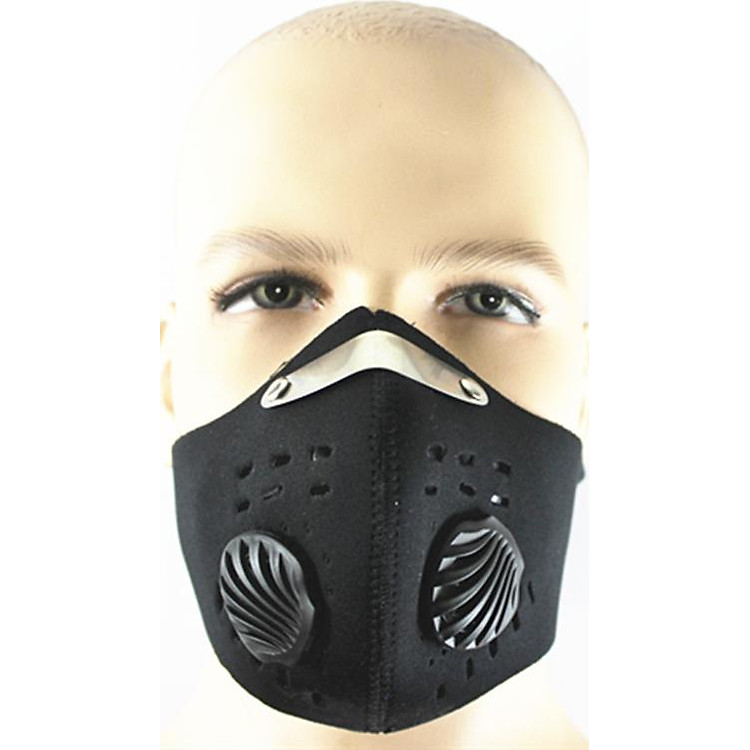 Khẩu trang nam cá tính, phong cách - màu đen